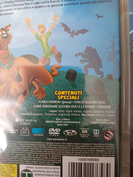 Scooby doo bajki dvd Pl.dubing - Unikat