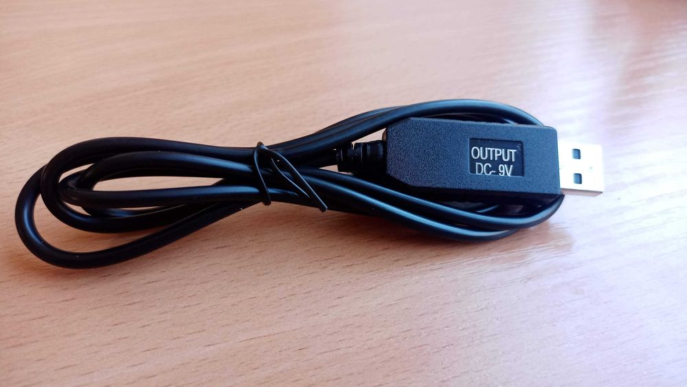 Кабель ACS перетворювач USB 5V 9v 12v роутер без світла