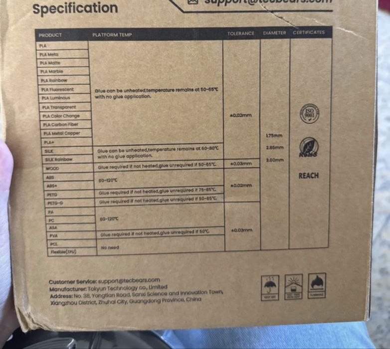 Rolo 3D printer Filament