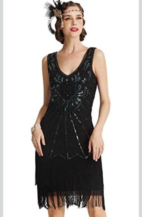 Sukienka flapper BABEYOND XXL