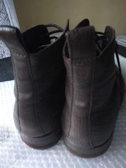 ECCO Skórzane buty botki 42 Super stan