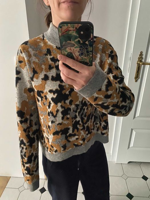 #COS #printy #leopard #alpaka #sweter #cętki #kardigan #wełna
