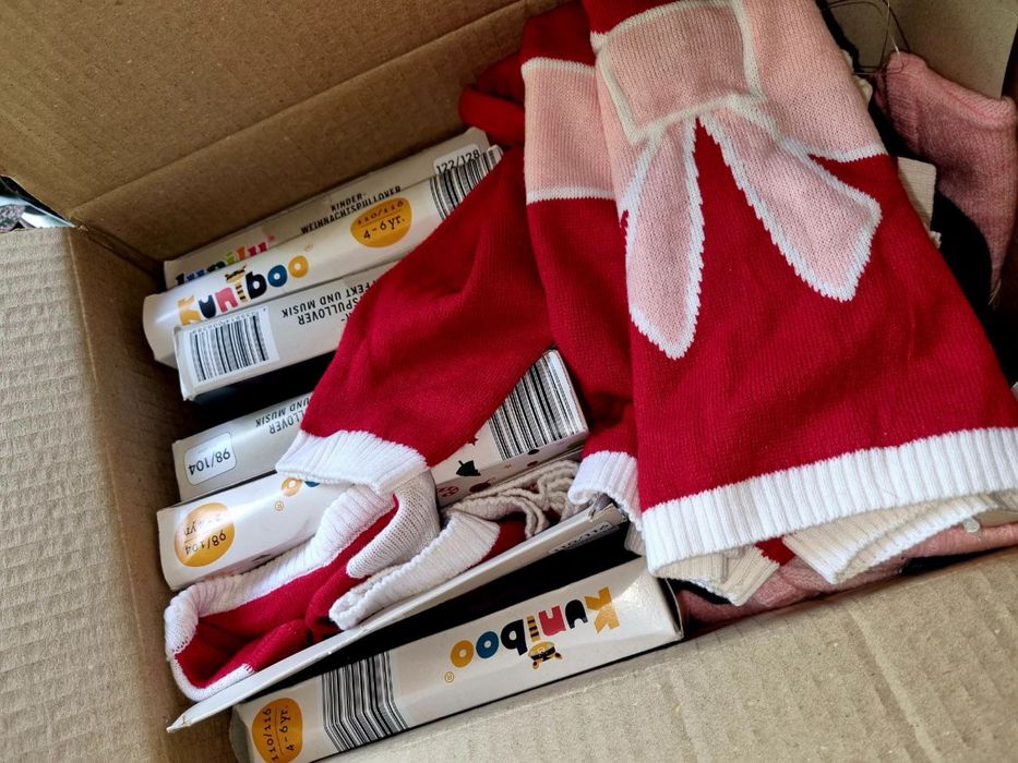 Новогодние детские свитера