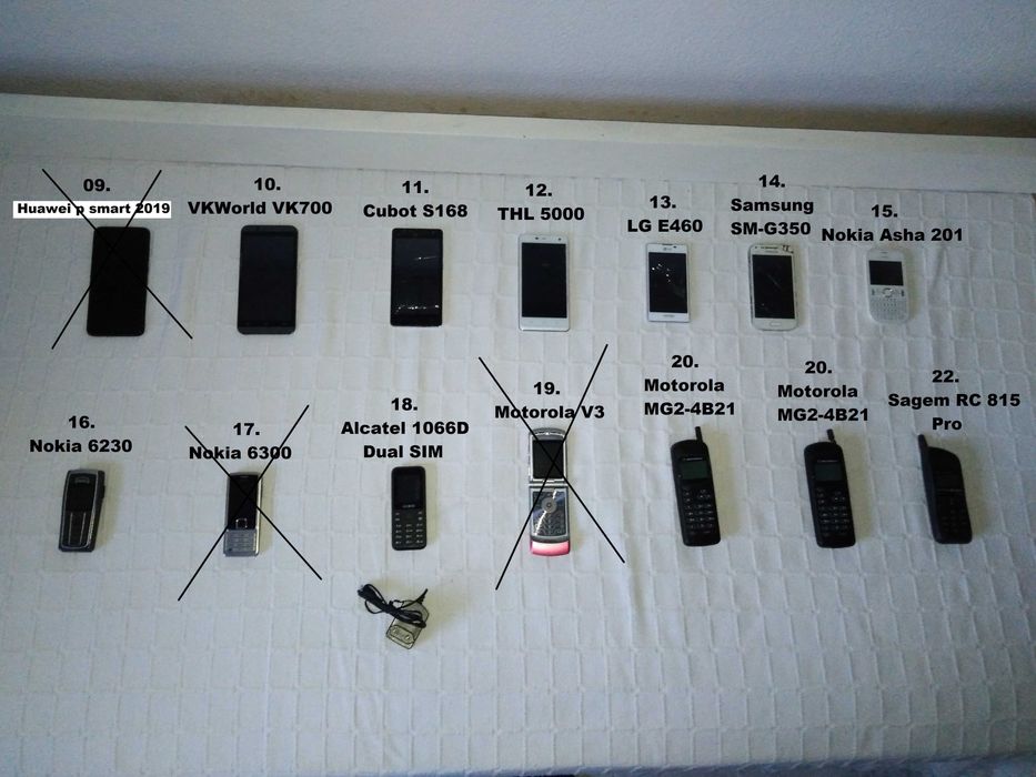 Telemóveis Smartphones Baterias Vários