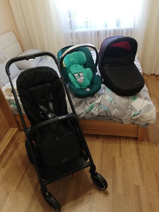 Дитячий візок та автокрісло Cybex Balios S Lux  Ferrari design