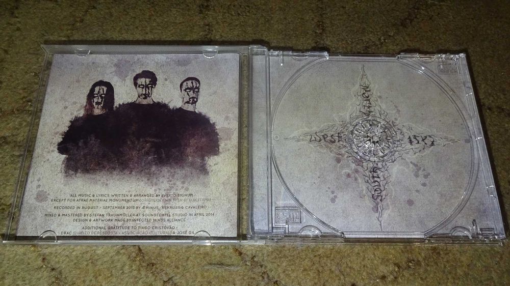 Everto Signum Synergy CD EP Edição Limitada Melodic Progressive Black Metal Portugal Lux Ferre 2014
