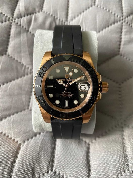 Zegarek Pagani Design 1651 homage Rolex Yachmaster automat na NH35