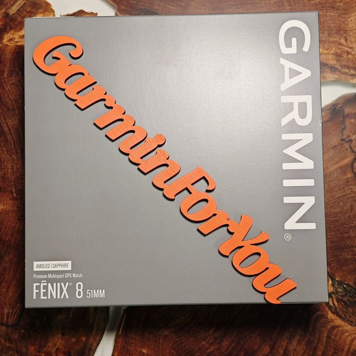 Garmin fenix 8 AMOLED (51 мм) Sapphire Titanium  010-02905-40