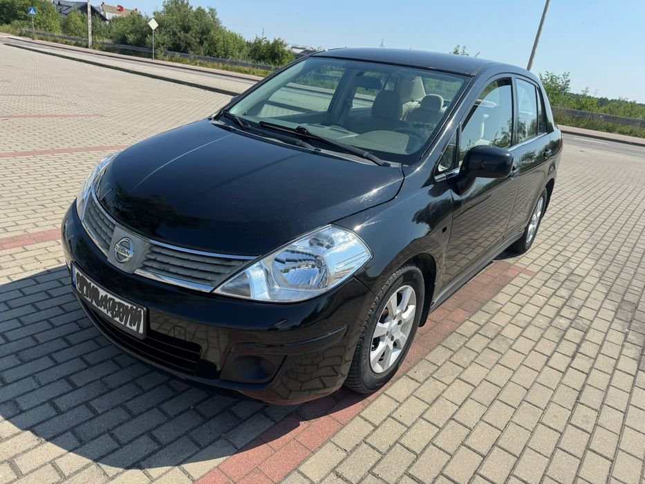 Nissan Tiida Versa 1.8 Benz/Gaz Automat 2007 rok