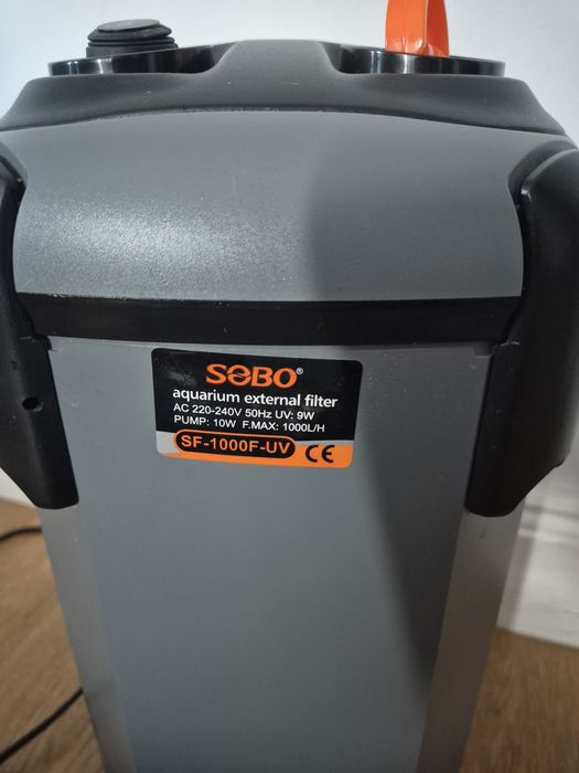 Zewnętrzny kubeł filtrujący do akwarium SOBO SF-1000F-UF