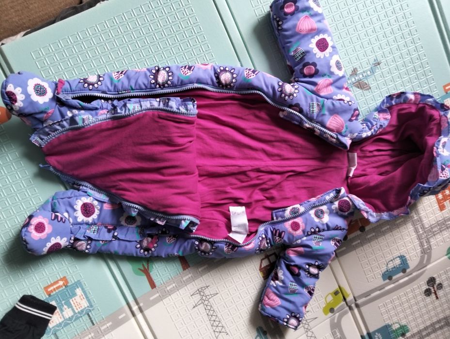 Комбінезон дитячий демісезон комбинезон на девочку 3-6 місяців