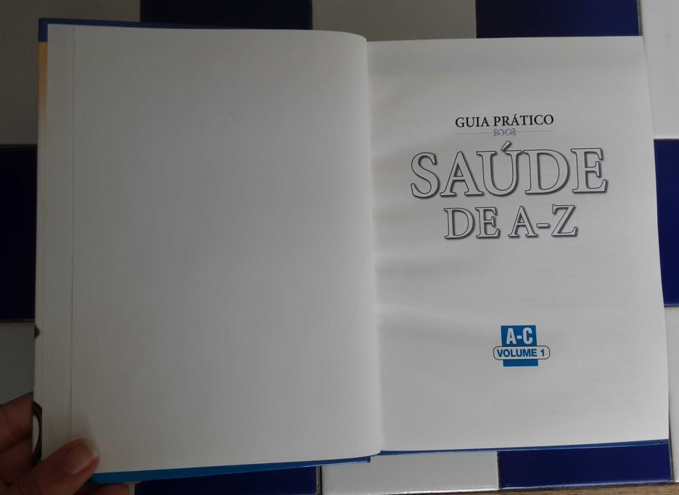 Conjunto de 5 Livros "Guia Prático - Saúde de A a Z" (Como NOVOS!)