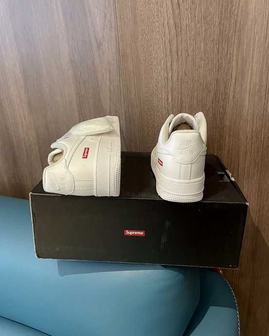 Nike Air Force 1 Low Supreme White R.38