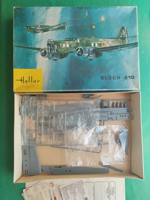 1/72 Heller L545 Bloch MB 210 Armée de l'Air kit modelismo