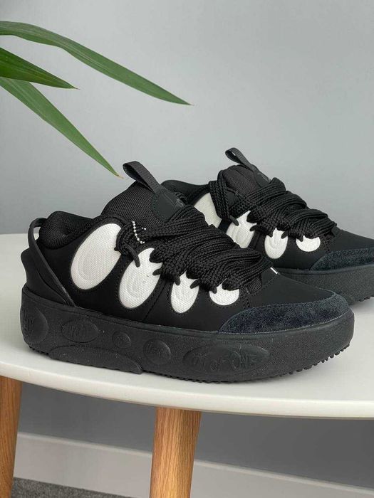 Кеди Puma x LaMelo LaFrance Black White чорні білі кросівки пума замша