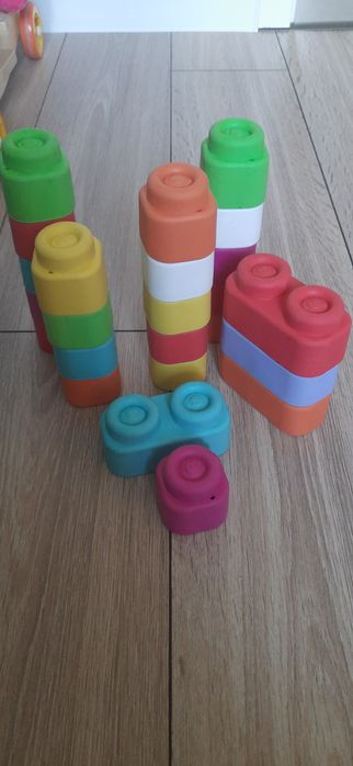 Kolorowe Gumowe klocki