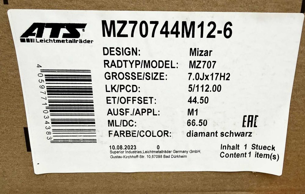 alufelgi r17 5x112 Skoda NOWE Octavia Superb Kodiaq Karoq Yeti