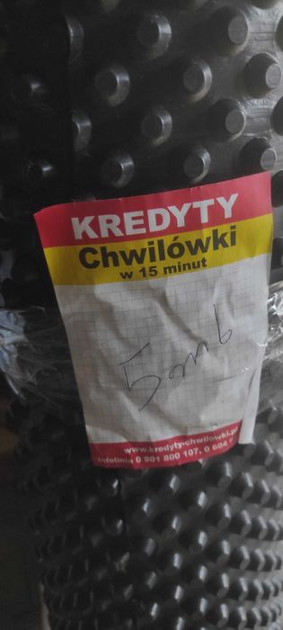 Folia kubełkowa fundamentowa