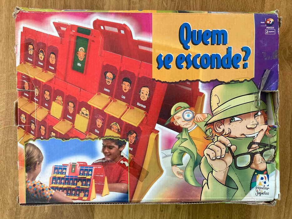 Quem se Esconde? - Jogo de Tabuleiro Antigo [incompleto]