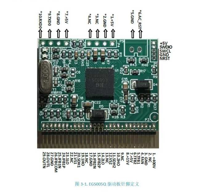EGS005 и EGS005D, плата драйвера инвертора, EG8025.