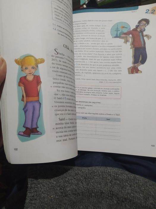 Livro aberto 6° ano português - portes CTT grátis