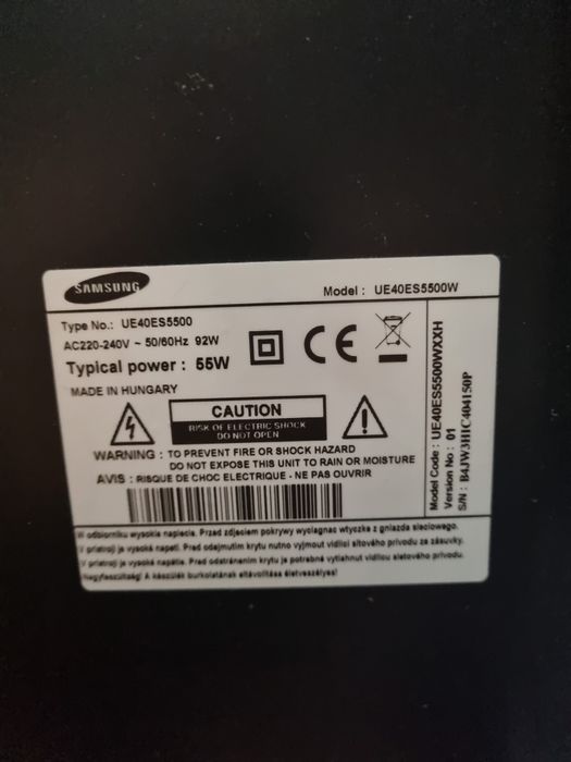Телевизор samsung