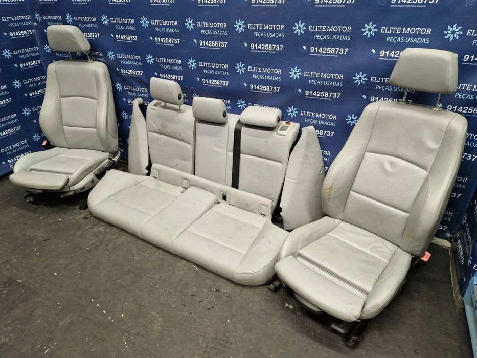 Jogo de bancos usados BMW SERIE 1 PACK M 5 PORTAS BMW E87 E81 PELE