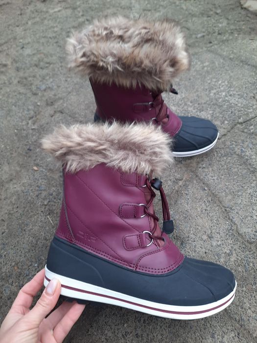 зимние Непромокаемые термосапоги сапоги   чоботи CMP р.36 23.5см