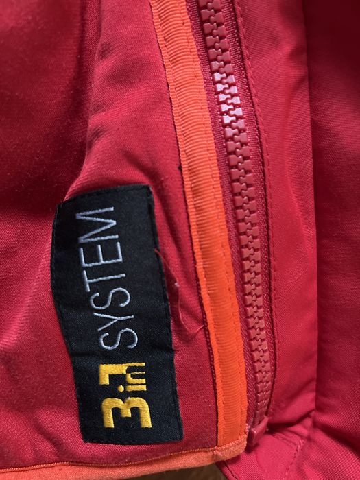 Kurtka jack wolfskin z polarem  rozmiar s 152