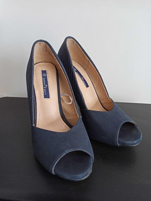 Granatowe szpilki Jenny Fairy rozm. 36