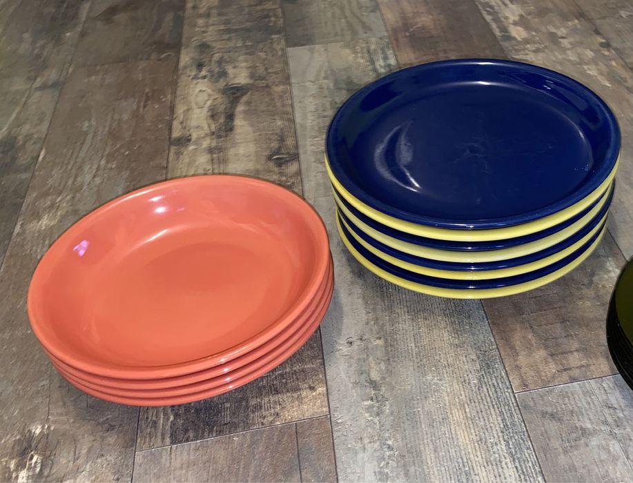 Zastawa stołowa, talerze + talerze głębokie 12 sztuk