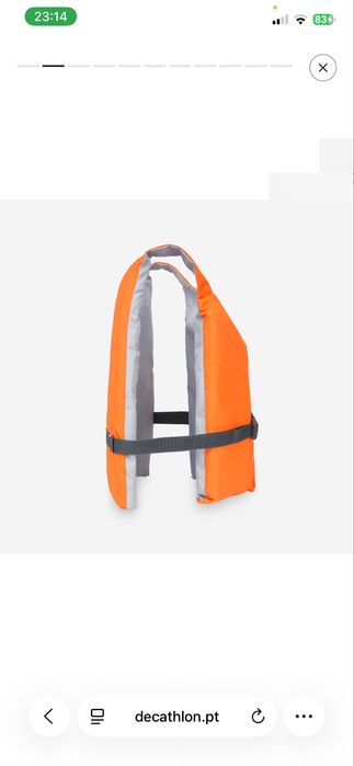 Colete flutuação Kayak Stand Up Paddle Veleiro BA 50 Newtons DTC