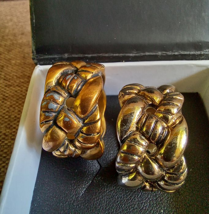 Pierścionki a'la obrączki komplet 2szt