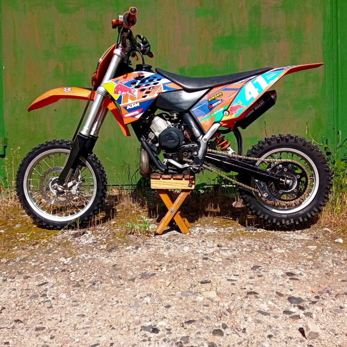 Подростковый KTM 65 SX  кроссовый мотоцикл в отличном состоянии.