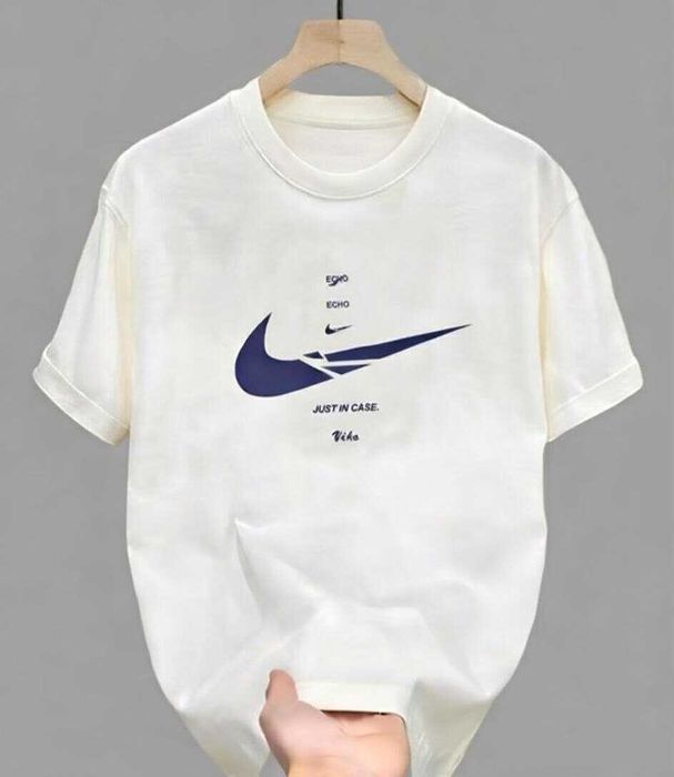 Белая футболка Nike echo (Найк) размер M/L