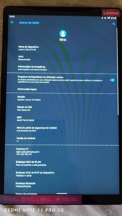 Tablet Lenovo M10 plus