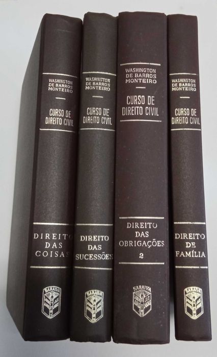 Coleção "Curso de Direito Civil", de Washington de Barros Monteiro