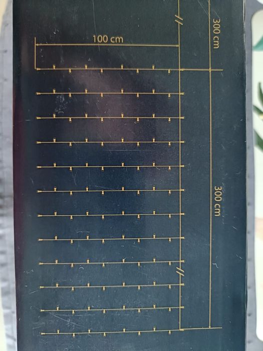 kurtyna świetlna LED