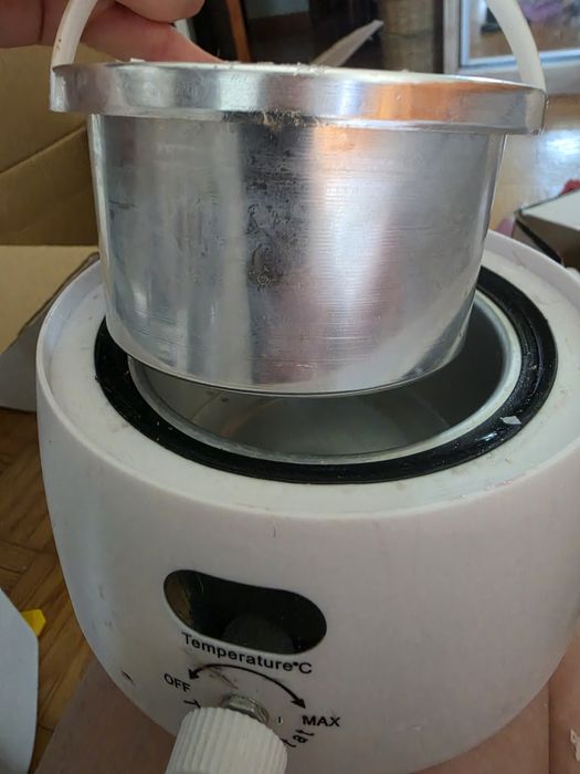 Aquecedor cera quente