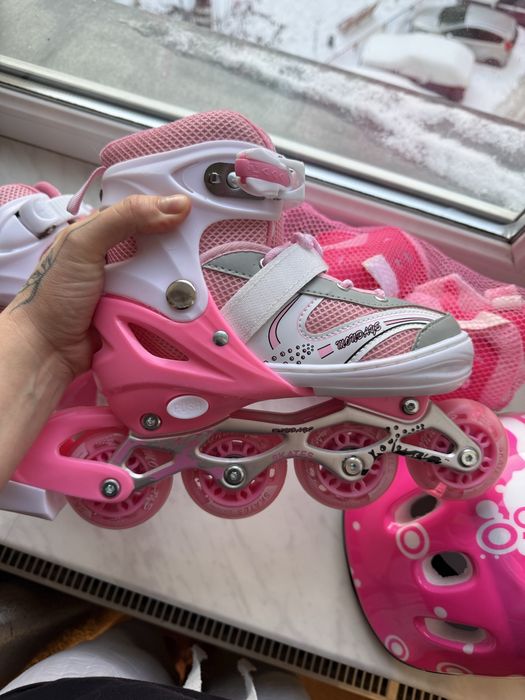 Ролики дитячі, набір для катання