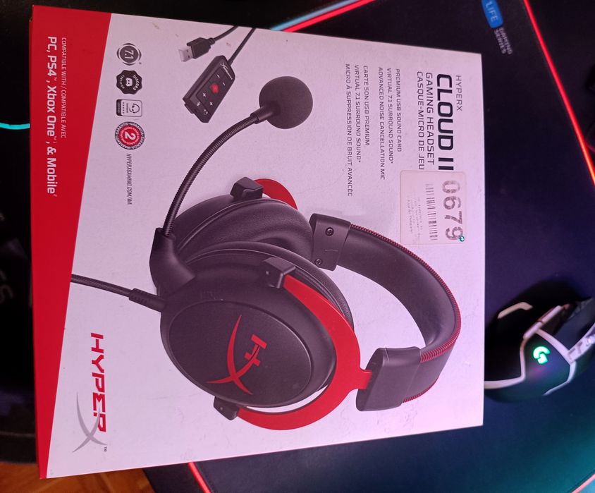HyperX Cloud II Red433583648754913280