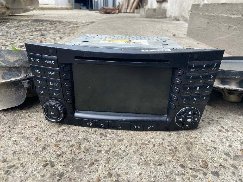 Магнітола мерс е211 е200 е270 е280 е320сді е260 е240 е400w211