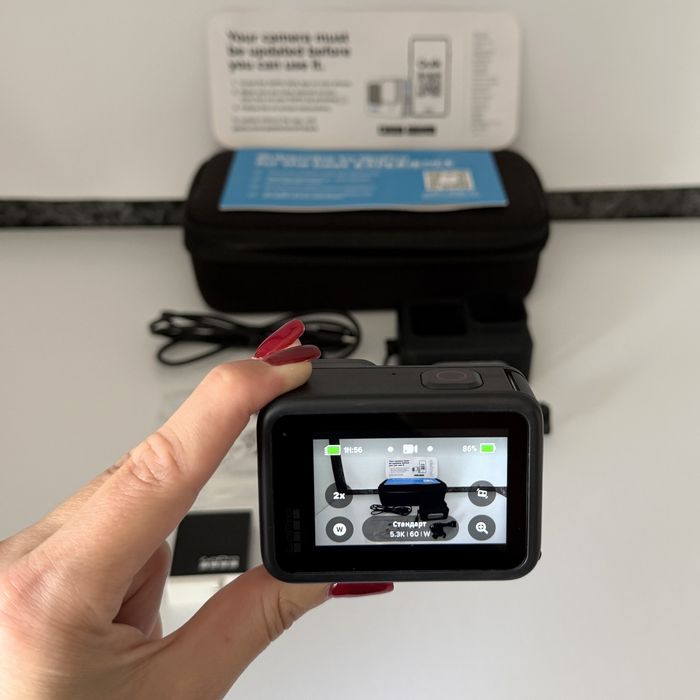 GoPro 10 Black екшн відео камера + комплект аксесуарів батареї Enduro 5.3K HyperSmooth 4.0