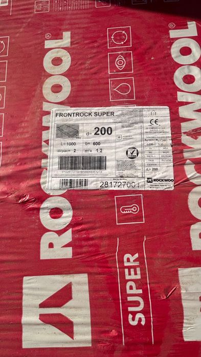 Wełna Rockwool frontrock super