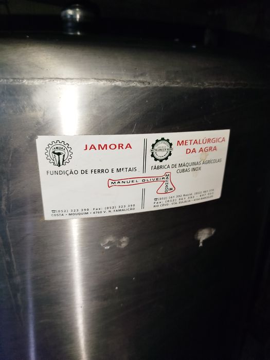 Pipa de inox - 1000 litros