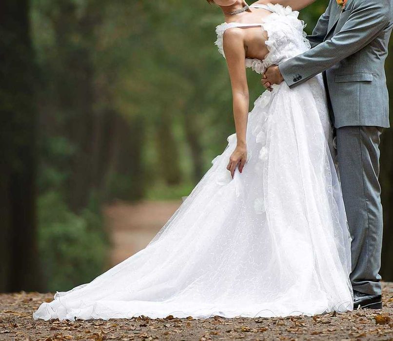 Suknia ślubna włoska firmy BWHITE rozm 38/40