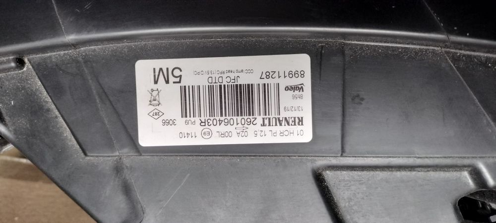 Faróis Renault espace 2024