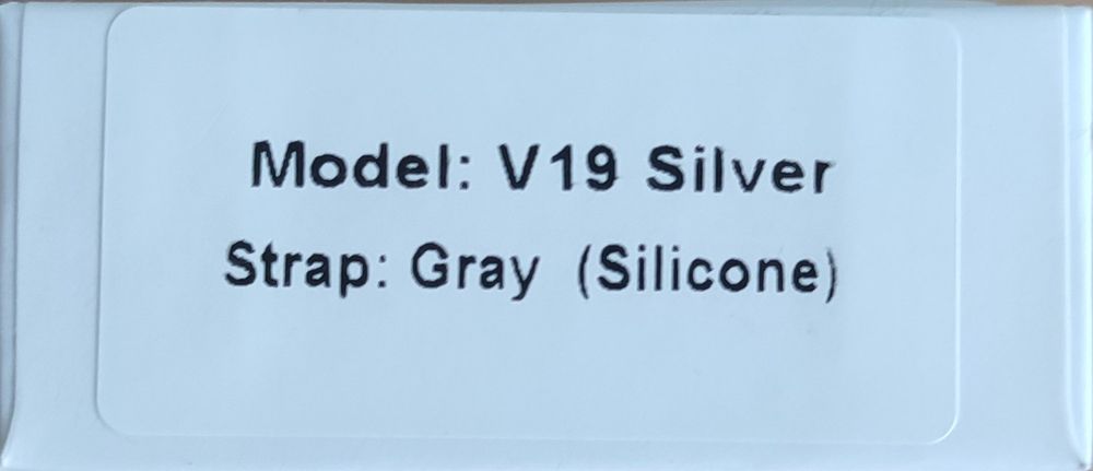 Розумний годинник Watch model:V19 Silver.