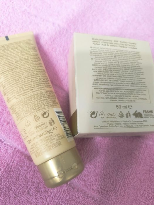 Набір Жіноча парфумна вода Avon TTA Tomorrow Ейвон Туморов лосьйон