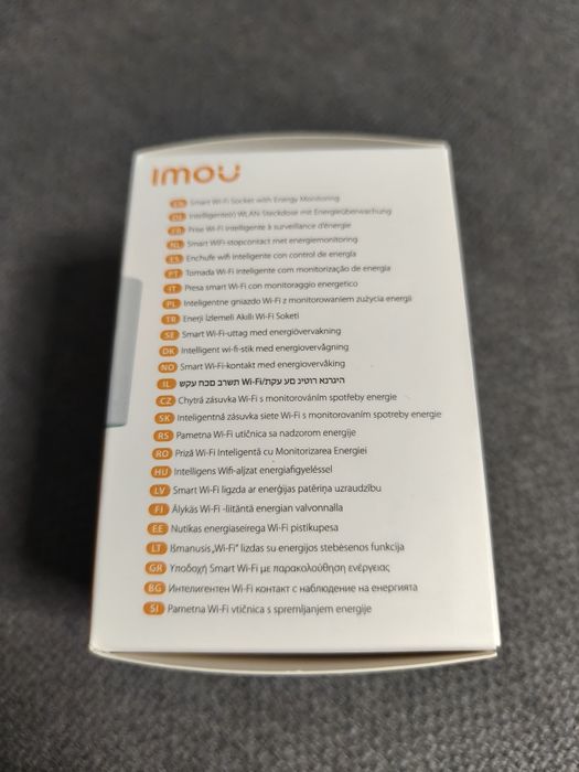 Inteligentne gniazdko WiFi Imou CE1P Smart Plug z pomiarem energii NOWE